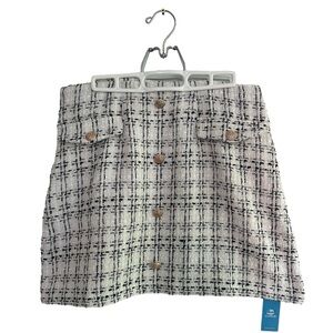 Women's Tweed High Waist Mini Skirt - Cupshe